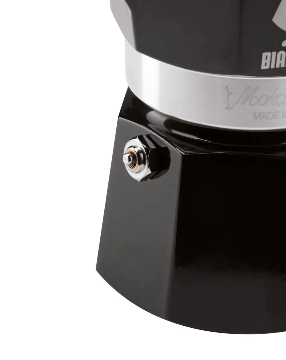 Cafeteira Italiana Moka Espress Preta Bialetti 6 xícaras - Imagem 3