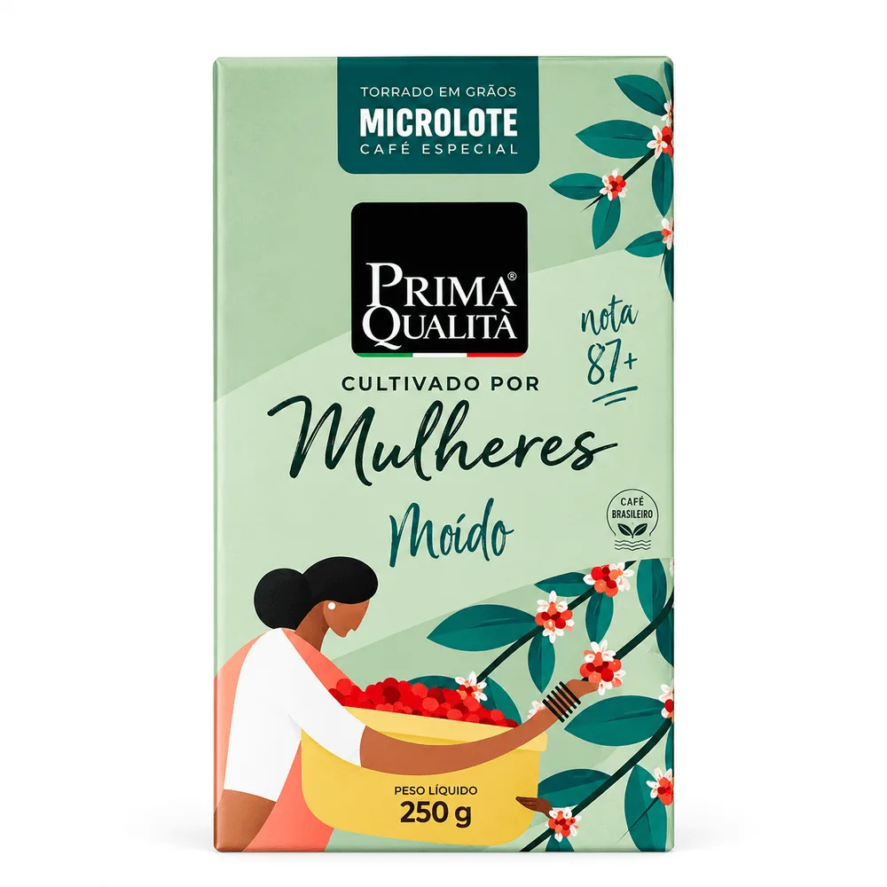 Café Especial Prima Qualità Cultivado por Mulheres moído 250 g - Imagem 1