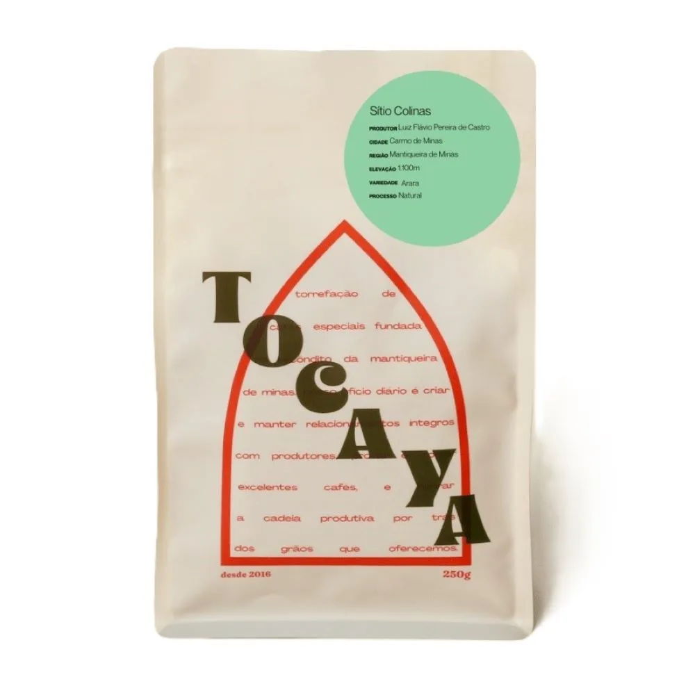 Café Tocaya Sítio Colinas em grãos 250 g