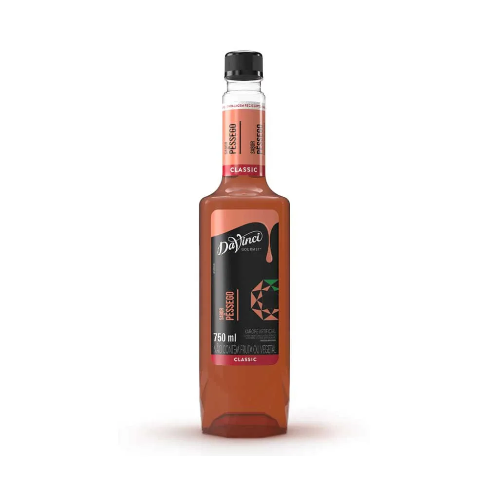 Xarope DaVinci Pêssego 750 ml - Imagem 1