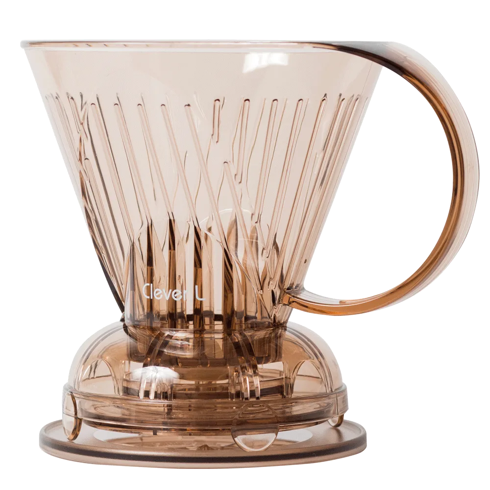 Clever Coador Marrom para Filtrar Café 500 ml com Filtro branco 100 unidades - Imagem 8