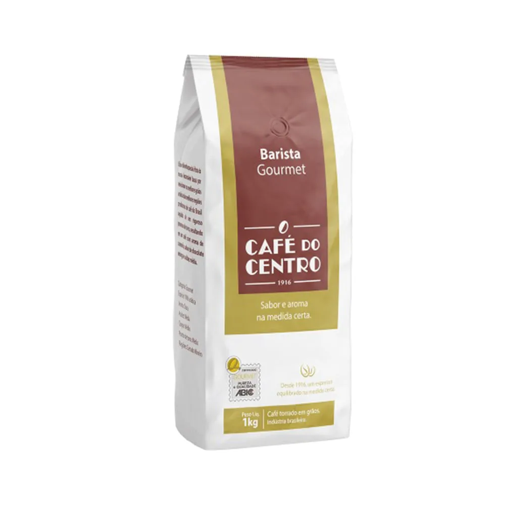 Café do Centro Barista Gourmet em grãos 1 kg - Imagem 3