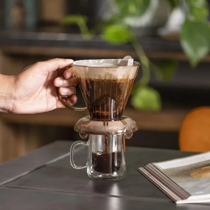Clever Suporte para Filtrar Café 300 ml com Filtro branco 100 unidades - Imagem 7