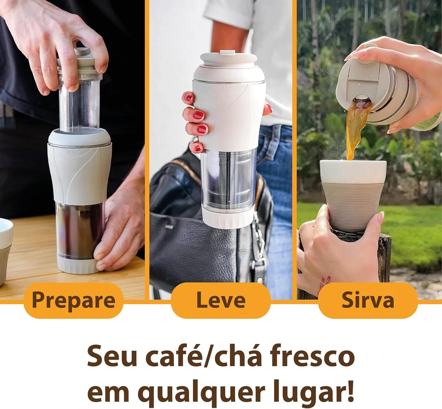 Cafeteira Pressca Verde Pastel 350 ml - Imagem 2
