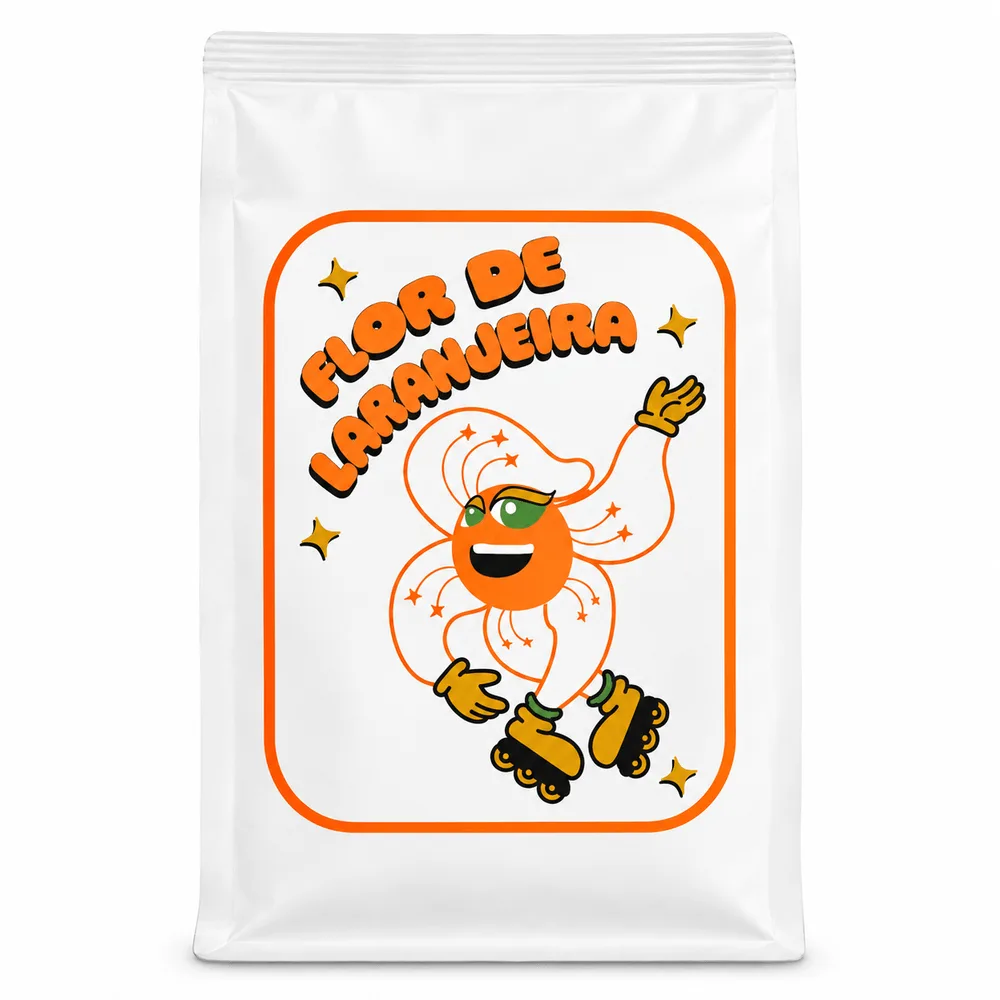 Café Santa Rita Flor de Laranjeira em grãos 250 g - Imagem 1