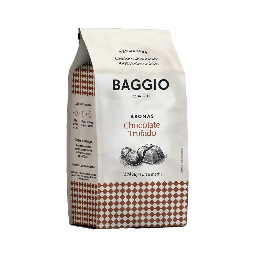 Café Baggio Aromas Chocolate Trufado moído 250 g