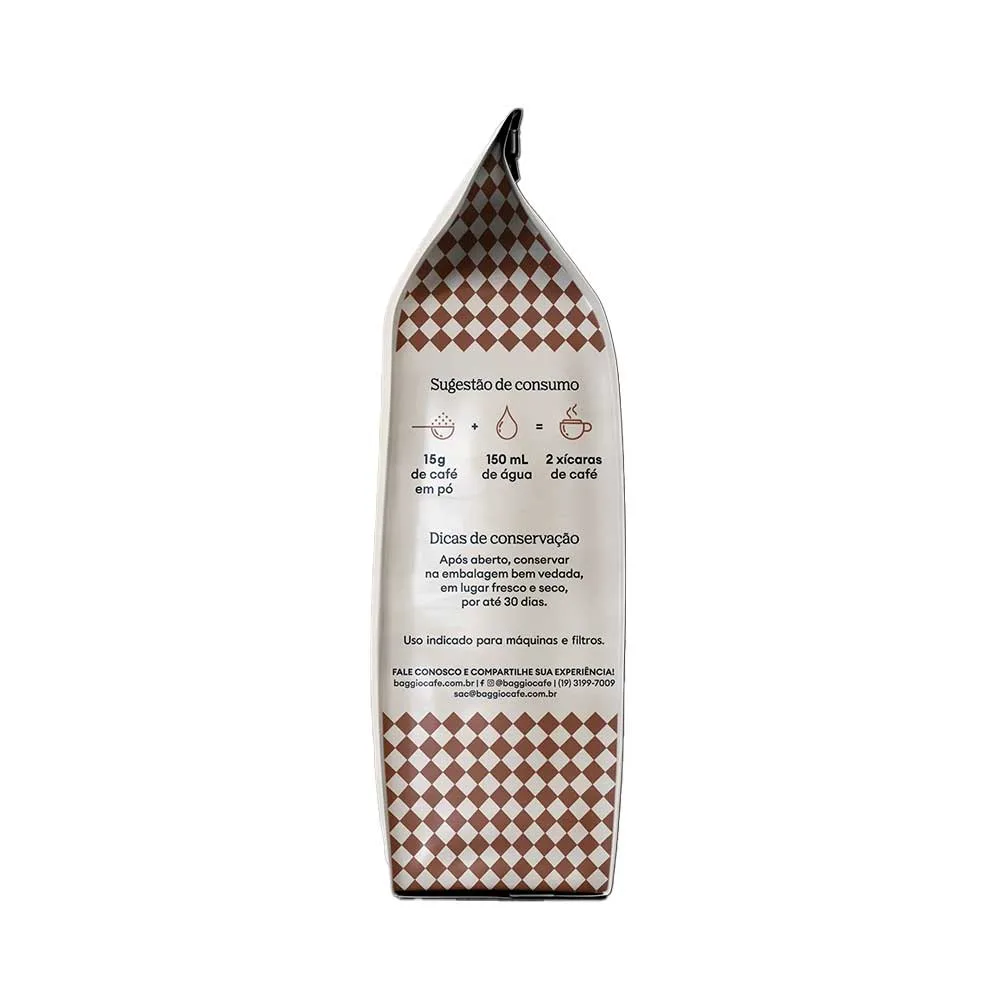 Café Baggio Aromas Chocolate Trufado moído 250 g - Imagem 3