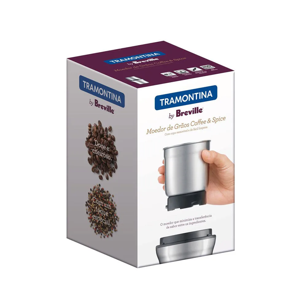 Moedor de Café Elétrico Tramontina Coffee & Spice 220v - Imagem 3