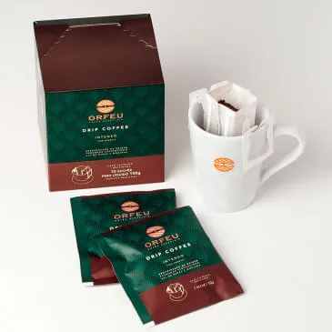 Café Orfeu Intenso Drip Coffee 10 unidades - Imagem 2