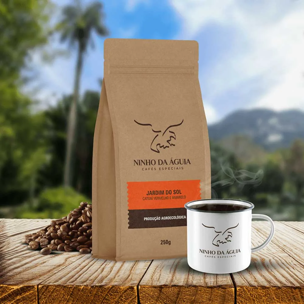 Café Ninho da Águia Jardim do Sol em grãos 250 g - Imagem 3