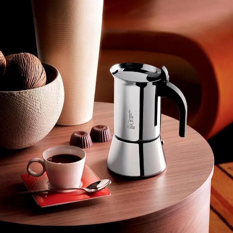 Cafeteira Italiana Bialetti Venus Inox 10 Xícaras - Imagem 5